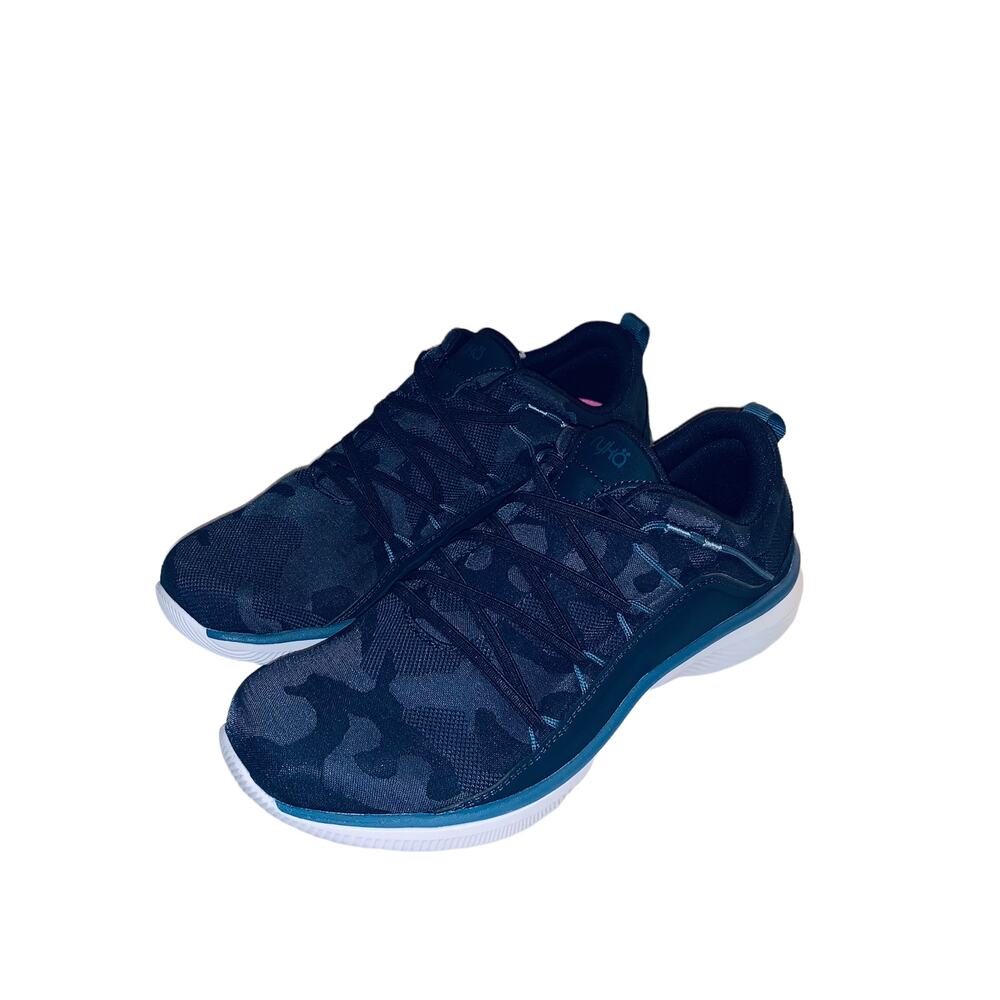 Ryka Womens Fate Sneakers Shoes Blue White H6502M1400 - Picture 7 of 12